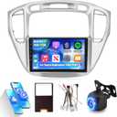 Upgrade Radio for Toyota Highlander 2000-2007, [4+64G] 9 inch IPS Touchscreen Dasaita Highlander Stereo - Custom Homepage, Wireless Carplay and Andorid Auto, DSP/EQ, 5G/WiFi, GPS + Rear View Camera