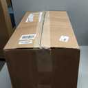 APSMILE Oversized King Feathers Down Comforter - Ultra Soft All Seasons 100% Organic Cotton Duvet Insert Medium Warm Quilted Bed Comforter with Corner Tabs (120x98, White)