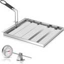 TK45 Commercial Deep Fryer Filter 13.75" X 13.6", 304 Stainless Steel