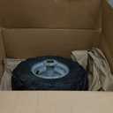 145/70-6 Tires, Mini Bike Wheels Rims and Tires Assembly Kit Compatible with Coleman CT100U CC100X Baja DB30 Motovox MBX10 MBX11 Monster Moto 80cc 105cc Minibike Go Kart Parts Rear V-Tread Tire