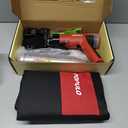 POPULO Electric Toilet Plunger High Pressure Drain Unclogger Plungers for Bathroom, Floors, Heavy Duty Versatile Home Toilet Unclogger Tool (Black)