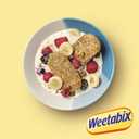 Weetabix Biscuits Whole Grain Cereal, Good Source of Fiber, Low in Fat, Heart Healthy, Vegan, Breakfast or Snack, 14 oz (EXP 05/09/26)