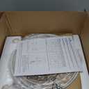 25" Retro White Farmhouse Jar Table Lamps Set of 2, 3 Way Touch Control Rustic Bedside Lamps with USB A+C Ports & AC Outlet, Pot Nightstand Lamps for Bedroom Living Room (LED Bulbs Included)