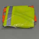 2 Pieces Dog Reflective Vest Adjustable Dog Safety Service Vest Pet High Visibility Apparel for Hunting Outdoor Activities Walking at Night(M,Orange, Fluorescent Yellow)