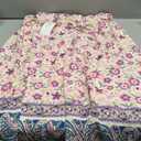 Lepunuo Womens Casual Boho High Waisted Flowy Maxi Skirts Trendy Floral Cute Long Skirts with Pockets , Floral Purple 