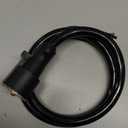 PlugSaf 4FT 7 Way Trailer Plug Heavy Duty 4 FT 4/ 14+1/ 12+2/ 10 AWG 7 Pin Trailer Wiring Harness Cord for Trailers, Campers, Food Trucks, Dining Trucks, Caravans, RVs and Other Towing Vehicles