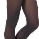 HUE Super Opaque Tights with Control Top (3, Black)