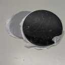 Kerixi Electric Stove Burner Covers Range Top For Expanding Counter Space Stovetop Decor (Black Marble)