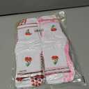 Jspupifip 2/4/5 Pairs Womens Embroidery Non Slip Pilates Yoga Socks | Cute Grippy Crew Socks Offered Fit Barre Workout Hospital Indoor Barefoot Daily Activities For Ladies
