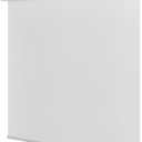 Cordless Tear Down Free-Stop Room Darkening Shade - 34 Inch Width, 72 Inch Length Cord-Free Light Filtering Horizontal Mini Vinyl Windows Blinds for Interior by Achim Home Decor, White