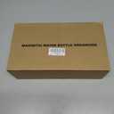 Magnetic Stanley Cup Holder for Refrigerator, Water Bottle Organizer for Stanley 40 oz with Tumbler Lid Organizer, Kitchen Pantry Organizers and Storage for Stanley Cup Accessories (White)