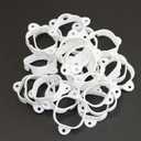 PIAOLGYI Mount for Govee Permanent Outdoor LED Lights Bracket for Eave,Compatible with Govee PRO Permanent Outdoor Lights (H706) (25 Pcs)