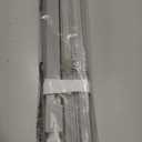 LazBlinds No Tools No Drill 1" Vinyl Mini Blinds, Cordless Blinds for Windows, Light Filtering Horizontal Window Blinds & Shades, 34" W x 48" H, Grey