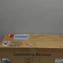 Vinmax 18inch Laminating Machine with Film Roll Office Presentation Laminators Hot Cold Roll Laminator Single Dual Sided Thermal Laminating Machine Commercial Photo Laminator School Office Use