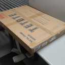 TETOTE Black Oval Bathroom Mirror, 24 x 36 Matte Black Framed Wall Mounted Mirror for Vanity, Modern Decorative Shatterproof Oval Wall Mirrors for Entryway, Living Room, Bedroom