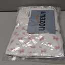 Sleepyturtle 5 Pack Waterproof Baby Burp Cloths Extra Absorbent and Soft (Pink-BF),19"L x 8.7"W