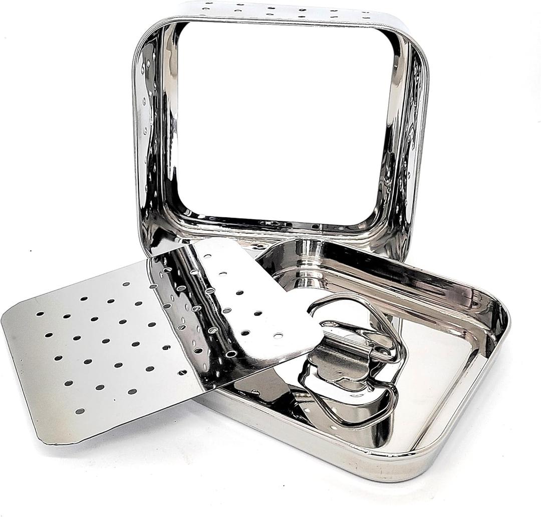 Paneer maker Stainless Steel mould, Paneer Maker Press Square, DIY Tofu cheese and Paneer Maker Kit Strainer for delicious paneer at home