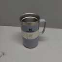 Stanley Stay-Hot Camp Mug 24 oz | Press Fit Drink Through Lid | Cup for Coffee, Tea and Drinks | Insulated Stainless Steel Coffee Mug | BPA-Free | Hammertone Silver
