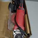 AVID POWER Angle Grinder 4-1/2 Inch 8.0 Amp 1000W Electric Grinder Tool 7-Variable-Speed Metal Grinder, 11,500 RPM, Paddle Switch with Lock-on Button, Cutting & Grinding Wheels and Side Handle - Red