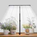 Super-Bright Grow Light for Indoor Plants, 6000K 108LEDs Full Spectrum Plant Lamp with Timer 4/8/12Hrs & Height Extendable for Home Office Desktop Plants, 12V 3A High Power Output for Faster Growth