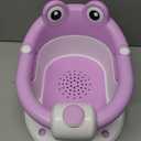 Baby Bath Seat for Babies 5-10 Months & up Non-Slip Toddler Bath Seats for Sitting Up Infant Bathtub Chair with Suction Cups and Soft Cushion for Baby Shower Tub Seat
