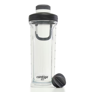Contigo Fit Leak-Proof Shake & Go Mixer Bottle 28 oz Sake Color