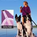 DAMA Premium Yoga&Pets Inflatable Stand Up Paddle Board, 33 Extra Wide Sup Board for Adult on Water, 330lbs Yoga Boardd with Durable SUP Accessories & Carry Bag