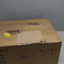 VONLUCE Ceiling Fans with Lights, 42 Inch Ceiling Fan and Remote, Full-spectrum LED Light, 3CCT, 6-Speeds Noiseless Reversible DC Motor, Modern Flush Mount Ceiling Fan for Farmhouse Bedroom Indoor (Black)