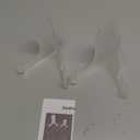 5 Pack Acrylic Display Stand, Plate Stand for Display, Clear Easel Stand, Display Holder for Card, Frame, Picture, Magazine, Book, CD, Phone (Large/ 4.5 Inch)