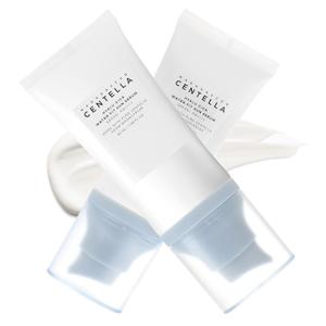 2PCS Centella Sunscreen SPF 50, 50ML Sunscreen Face Serum, Daily UV Defense Sunblock Summer Sunscreen for Face, Travel Essentials for Black Girl