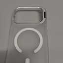 for iPhone 17 Pro Case with Stash Lens Stand and 9H Screen Protector, Compatible with MagSafe, Military-Grade Drop Protection Phone Case for iPhone 17 Pro, 360 Full Protection, Frosted Clear