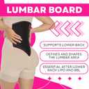 bombshell booty pillow Back Lipo Board Post Surgery Liposuction 360  Lumbar BBL Compression Support, Back Foam Pad, Tabla Moldeadora Lumbar, Lipo Back Board After Surgery