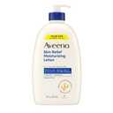 Aveeno Skin Relief Moisturizing Lotion Heals Very Dry, Sensitive Skin, Fast-Absorbing Body Lotion with Triple Oat & Shea Butter, Fragrance Free, Non-Comedogenic, Value Size, 33 fl. oz
