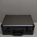 Boldblox XLarge 4Row Graded Card Storage Box with Combo Lock Secure Organizer for Graded Card Slabs, Toploaders, and Sports Trading Cards Gunmetal Gray