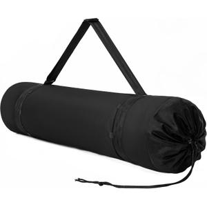 Camp Chair Replacement Bag Outdoor Folding Chair Carrying Bag with Shoulder Strap Heavy Duty Chair Bag (48 Inches Black)