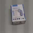 BEAUTURAL Fabric Shaver and Lint Remover, Sweater Defuzzer with 2-Speeds, 2 Replaceable Stainless Steel Blades, Battery Operated, Remove Clothes Fuzz, Lint Balls, Pills, Bobbles Gray