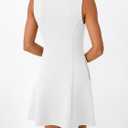 LILLUSORY Women's A-Line Boat Neck Flowy Mini Dress Summer 2026 Going Out Party Club Vacation Sleeveless Tank Dresses (S)