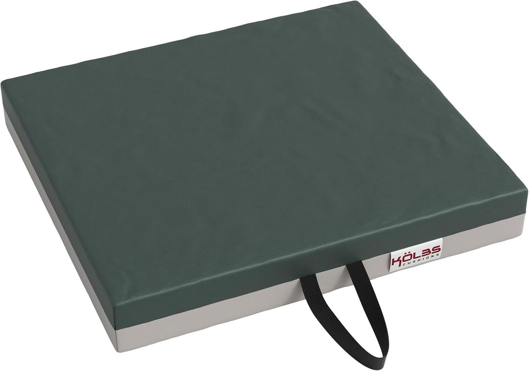 Klbs Gel Extreme Wheelchair Cushions Seat Cushion, Coccyx, Sciatica & Tailbone Pain Relief Seating Pad Ideal for Office, Kitchen Wheelchairs and Auto, 24 x 20, 3 Inch Thick (24" x 20" x 3")