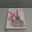 KYODOLED Diversion Book Safe with Combination Lock,Money Hiding Box,Safe Secret Hidden Metal Lock Box,Collection Box,9.5" x 6.2" x 2 .2",France