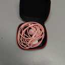 USB C Headphone for iPhone 17 Air 16 15 Pro Max Plus/iPad, Type C Earphone with Mic HiFi Stereo Magnet Cute USBC Wired Earbud for Samsung Galaxy S26 S25 S24 Ultra A35 S23 Fe S22+ A17/Pixel 10 9, Pink