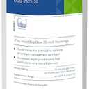 Pentair Pentek DGD-7525-20 Big Blue Sediment Water Filter, 20-Inch, Whole House Dual-Gradient Density Spun Polypropylene Replacement Cartridge, 20" x 4.5", 25 Micron