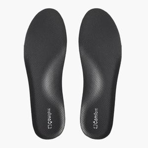 Sneaker Insoles Replacement,Comfortable Sports Shoe Inserts for Men Women Kids,for Shock Absorption and Relieve Foot Pain, Plantar Fasciitis (Black, Women US 10.5-11 Men 9.5-10)