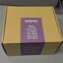 SAMiGO Silicone Baby Feeding Set, Baby Led Weaning Supplies, Suction Bowl Plate Bib Cup Self Feeding Spoons, Solid Food Eating Essentials, First Stage Utensils, 6+ Months (Blossom)