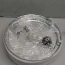 oneisall Dog Water Fountain, 7L/230oz/1.8G Quiet Dog Fountain Water Bowl, Stainless Steel Dog Water Fountain with Visual Water Level&Triple Filtration for Large Medium Small Breed Dogs Pets