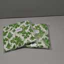 2 x 14x36 Inch Cotton Block Print Ruffle Sham Cover,Handmade Boho Floral Block Print Pillowcase,Ruffle Trim,Soft Decorative Cushion Case for Bedroom,Farmhouse&Cottagecore Bedding