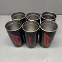20oz Tumblers Bulk, 6pcs Stainless Steel Tumbler Set without Lid