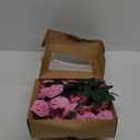 InnoGear Artificial Flowers, 50 Pcs Pink Foam Fake Roses Bulk with Stems for Decoration DIY Wedding Bouquets Centerpieces Bridal Shower Party Valentines Christmas Tree