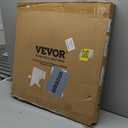 VEVOR Foldable Metal Dog Exercise Pen, Pet Puppy Playpen Yard Fence with Top Cover & Door, Indoor Outdoor 8 Panels 24" W x 24" H Dogs Crate Kennel with Ground Stakes for Small & Medium Dogs
