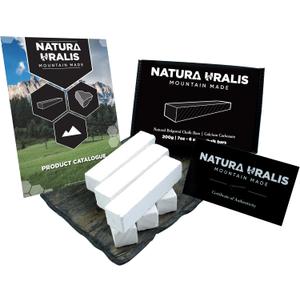 Premium Belgorod Sawn Chalk | 7 oz of White Chalk Bars - Amazing Crunch, Satisfying Earthy, Velvety and Firm Texture, ASMR Sensation, Natural Calcium Carbonate - 6 Sticks