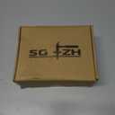 1/4-20 Serrated Flange Hex Lock Nuts 100Pcs 304 Stainless Steel 18-8, Full Thread, Hex Drive, Bright Finish, Black Oxide by SG TZH